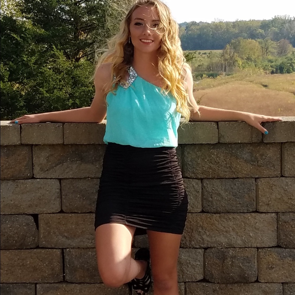 Beautiful one strap dress